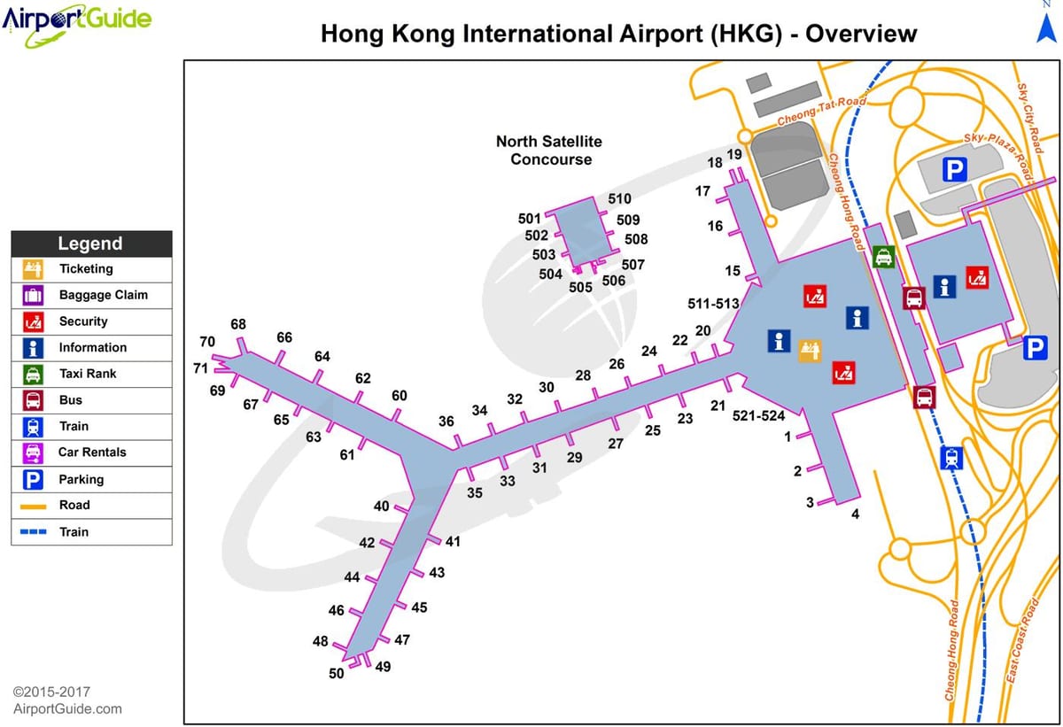 hkg નકશો