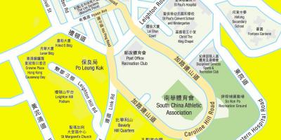 ઓલિમ્પિક MTR સ્ટેશન નકશો