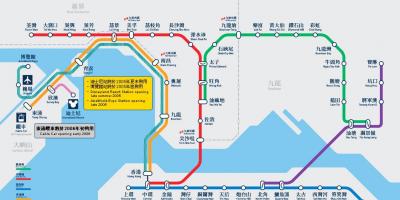 કોવલુન ખાડી MTR સ્ટેશન નકશો